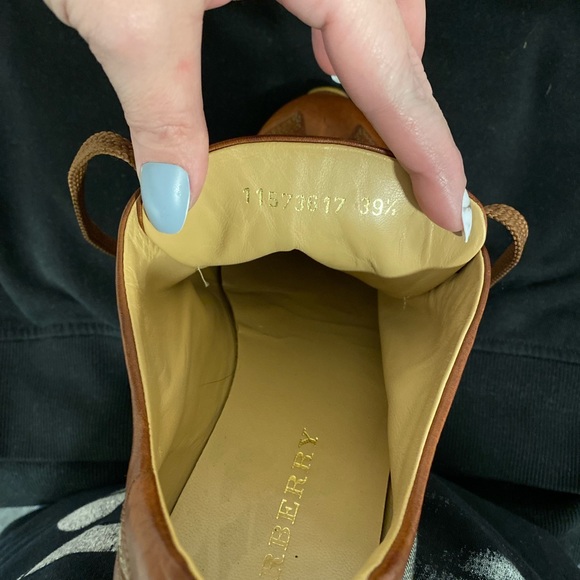 burberry sneakers authantic leather - Picture 6 of 12